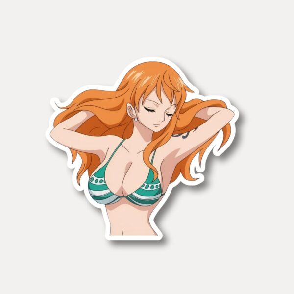 Nami Relax Pose Sticker One Piece