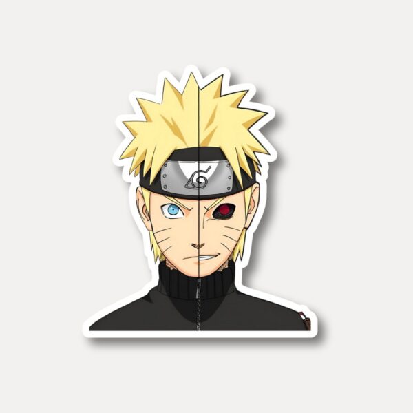 Naruto Split Face Sticker Naruto