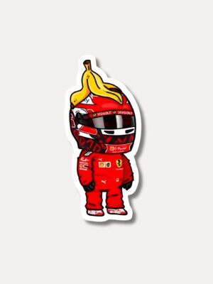 Banana Leclerc Meme Sticker