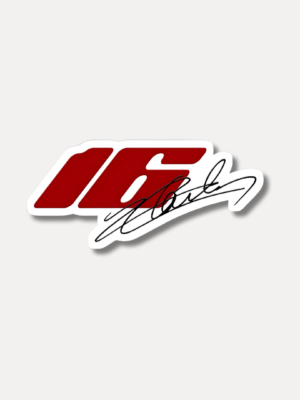Charles Leclerc Autograph 16 Sticker