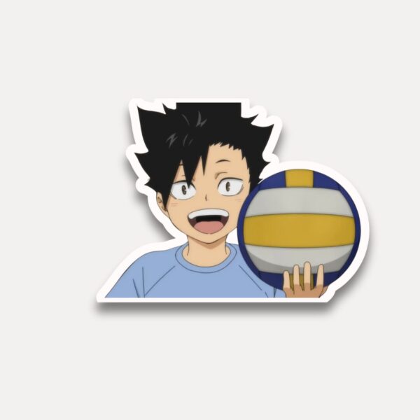Kuroo Volleyball Smile Sticker Haikyuu