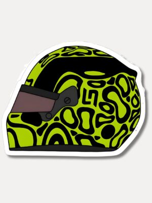 Lando Norris Helmet 2024 Sticker