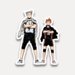 Bokuto Hinata Flex Pose Sticker Haikyuu