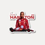 Lewis Hamilton 7-Time Champ Sticker