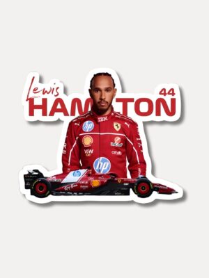 Lewis Hamilton 7-Time Champ Sticker