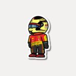 Charles Leclerc Monza Sticker