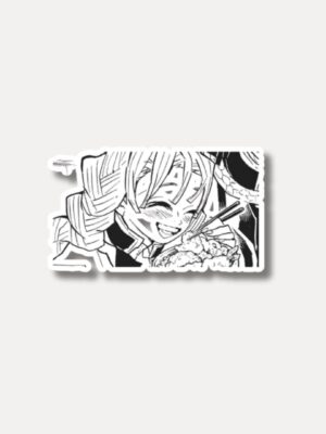 Mitsuri Eating Panel Sticker - Softest Hashira Moment