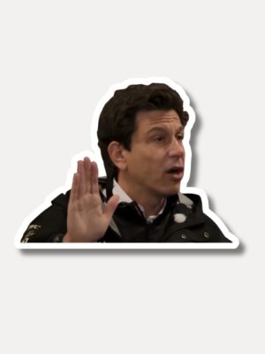 Toto Says No - F1 Reaction Sticker