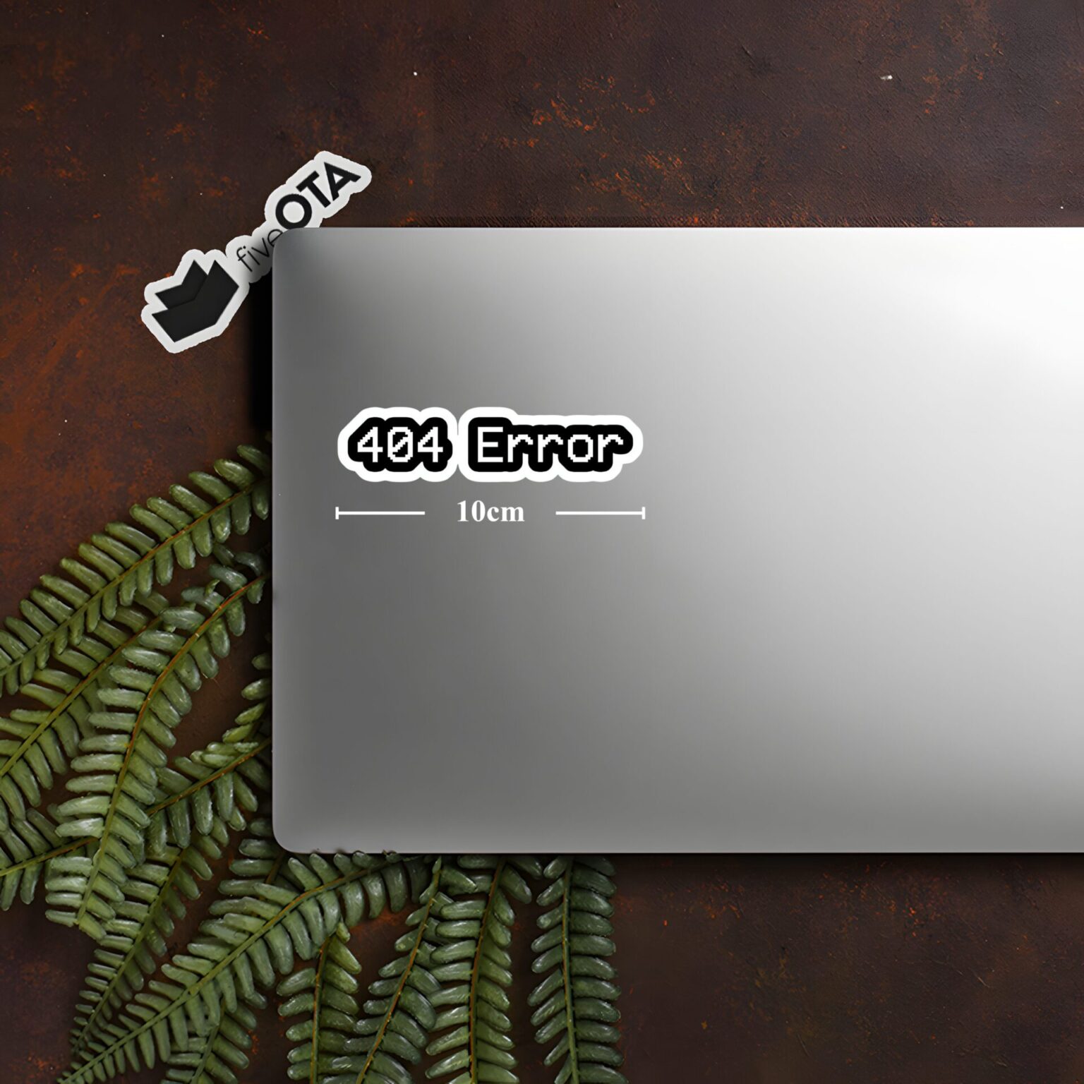 404 Error Pixel Sticker