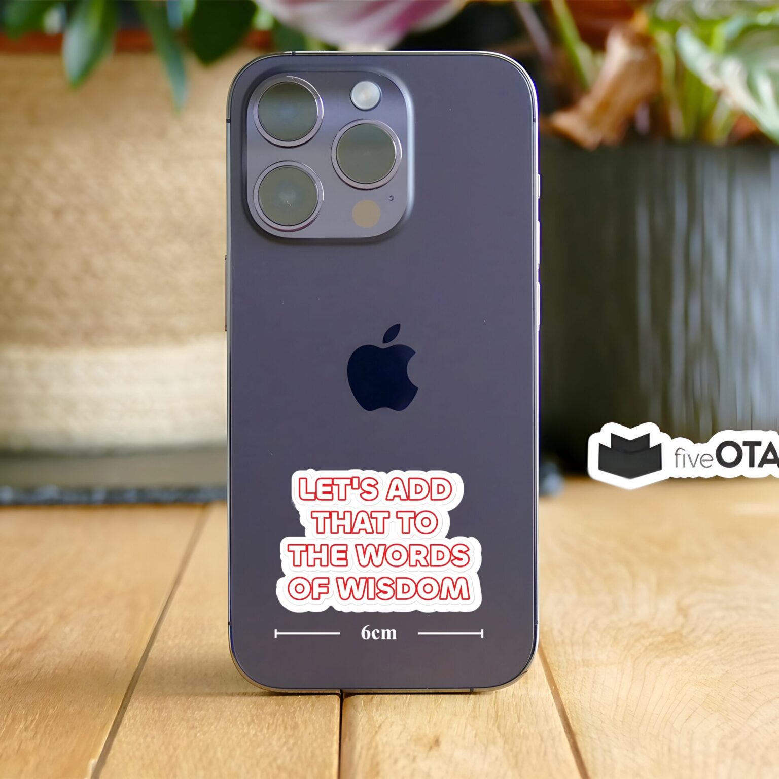 Add That to the Words of Wisdom Sticker