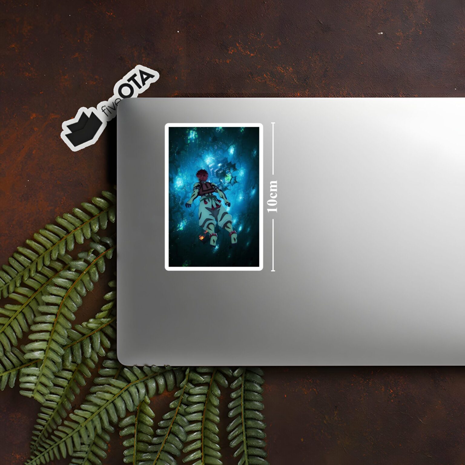 Akaza Falling - Descent into Infinity Castle Sticker