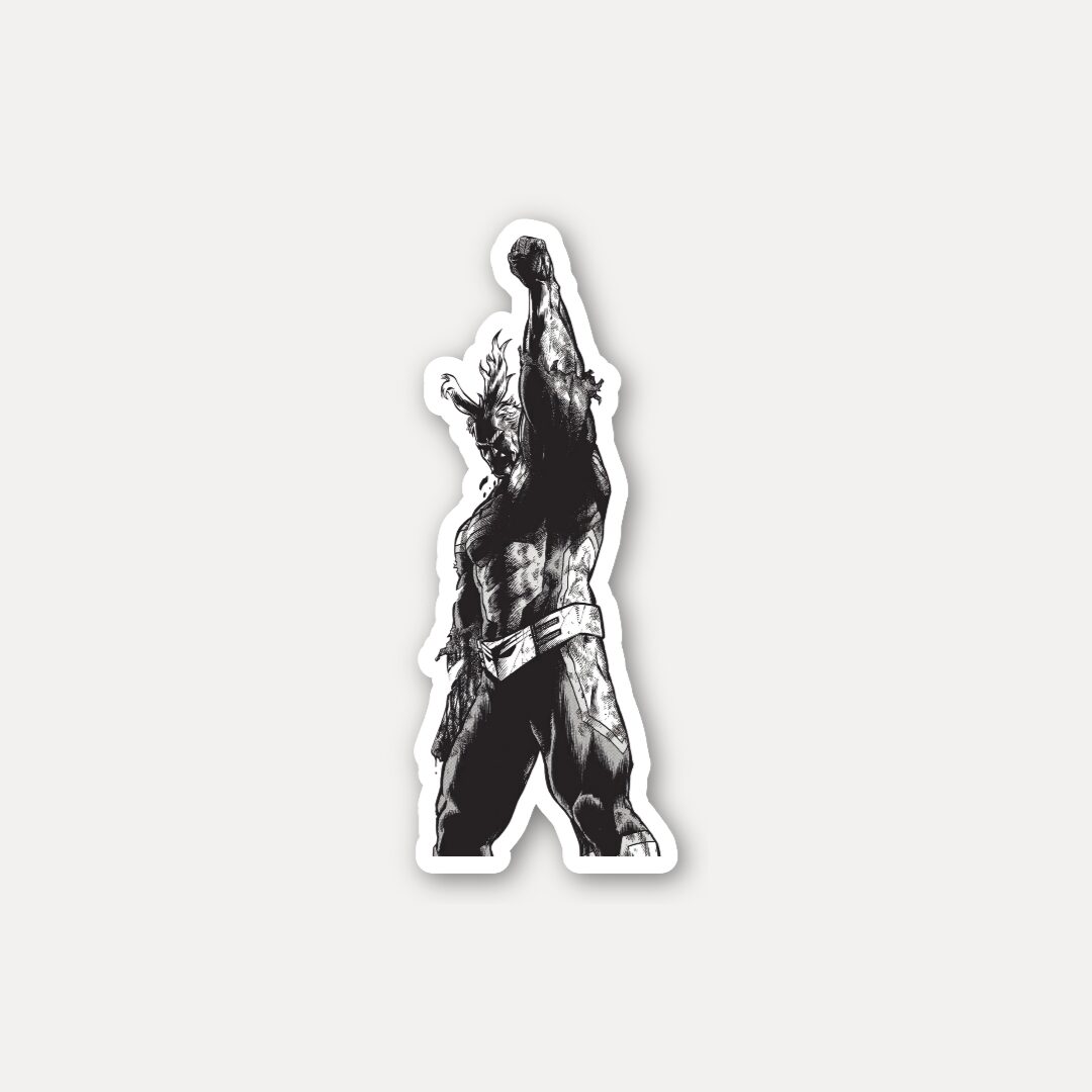 All Might My Hero Academia Sticker