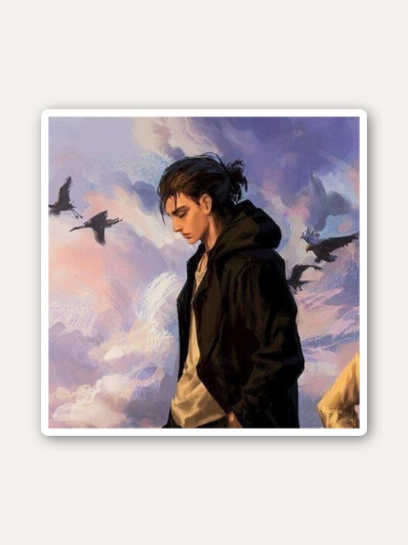 Attack on Titan Eren Yeager Birds Sticker