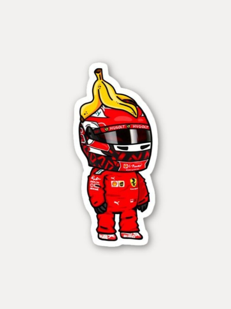 Banana Leclerc Meme Sticker