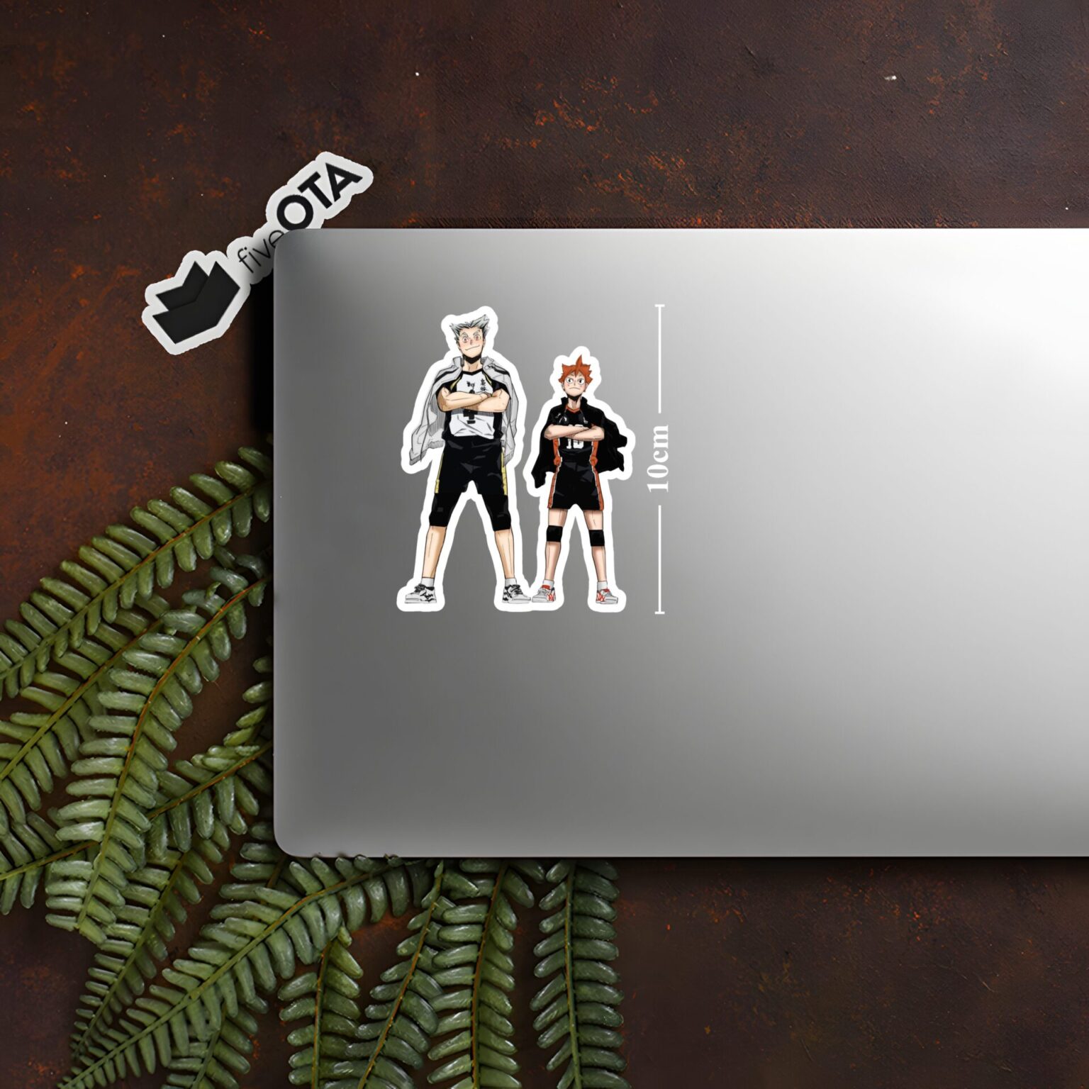 Bokuto Hinata Flex Pose Sticker Haikyuu