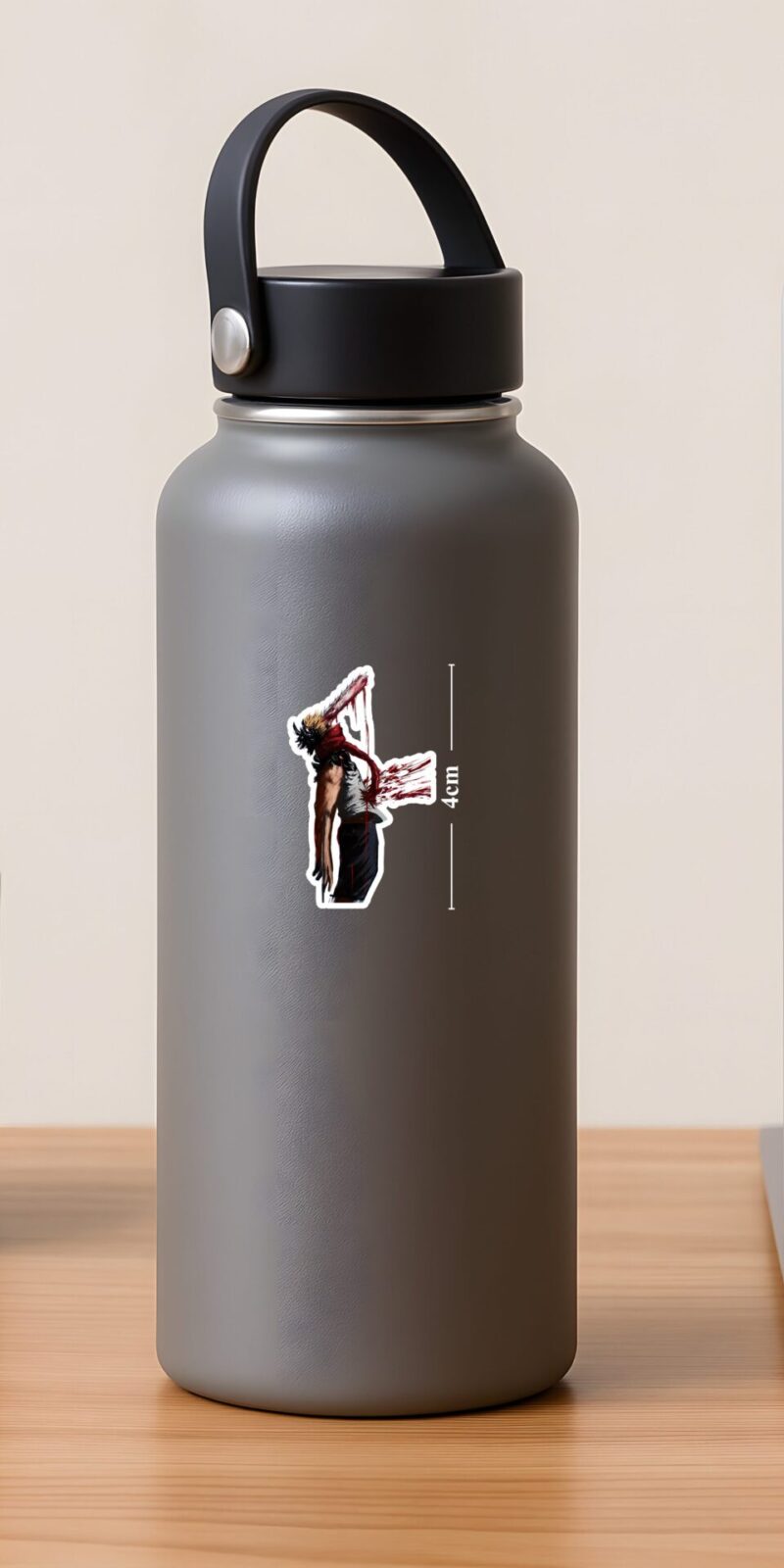 Go bold with the Chainsaw Man Brutal Art Sticker. A durable anime vinyl design perfect for laptops, bottles, and phone cases.