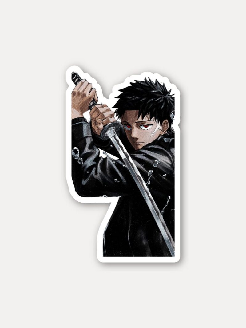 Chihiro Rokuhira Action Pose Kagurabachi Sticker