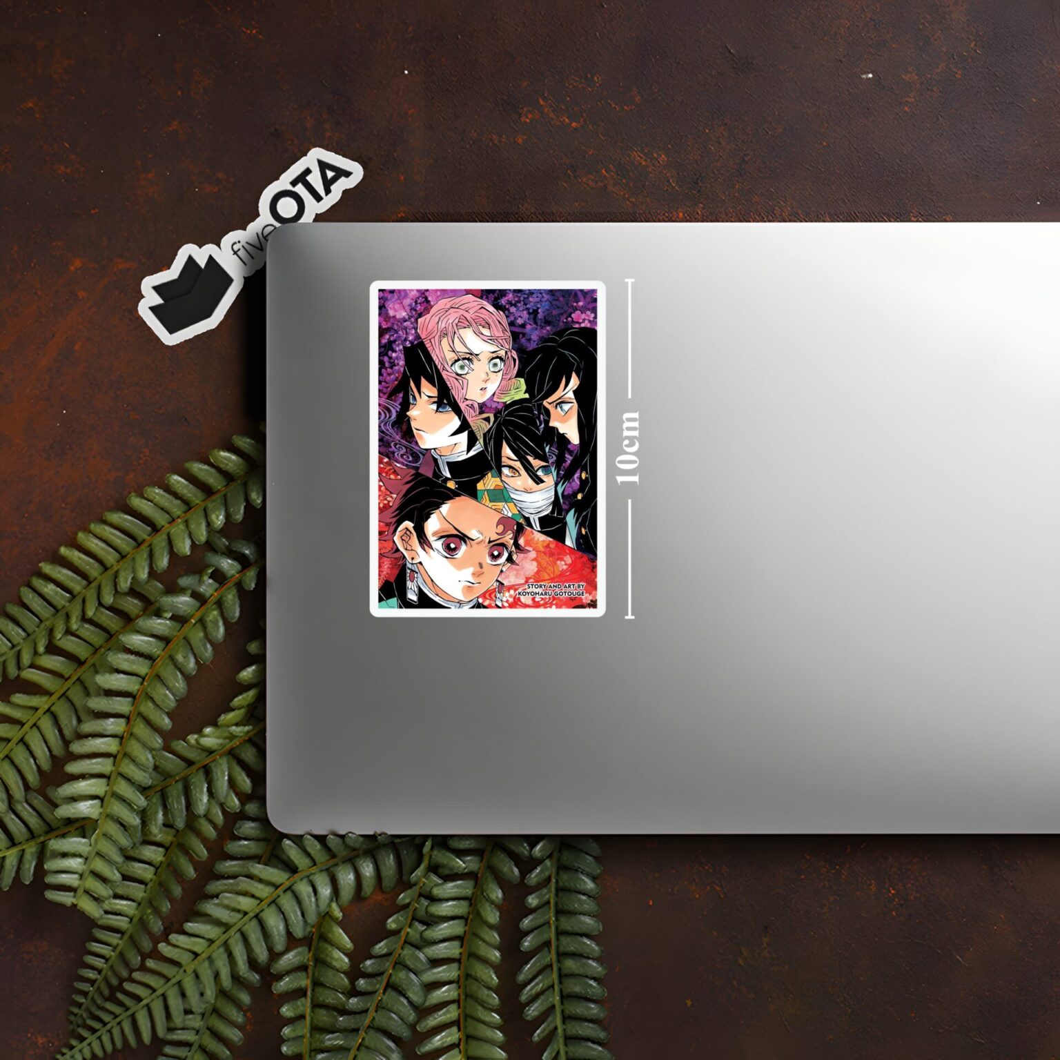 Demon Slayer Final Arc Sticker - Manga Poster Style with Giyu, Mitsuri & More