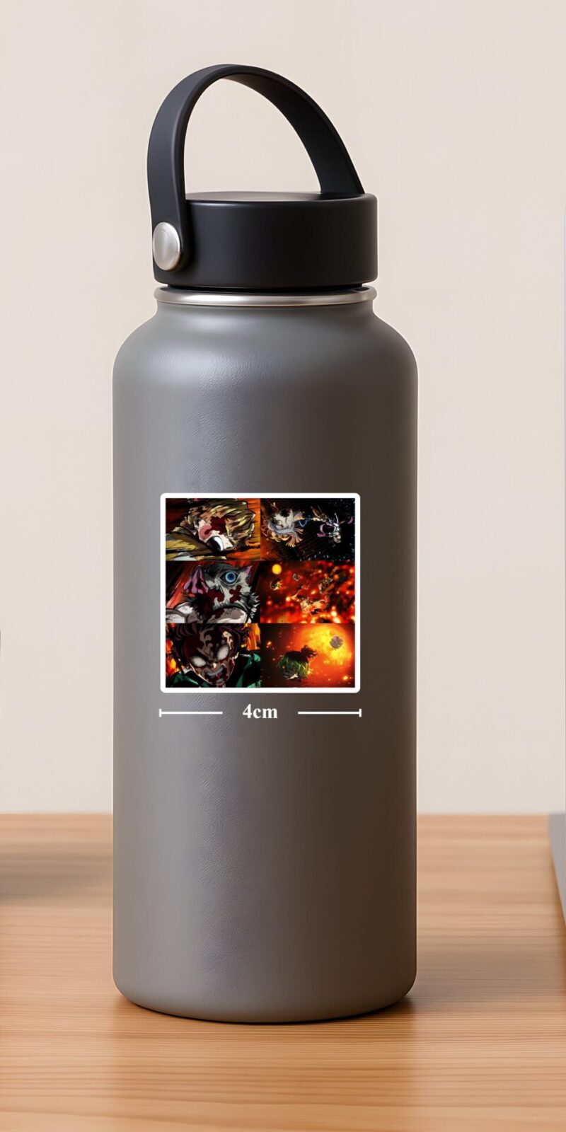 Demon-Slayer-Final-Fight-Collage—Action-Scene-Sticker-S-4-cm