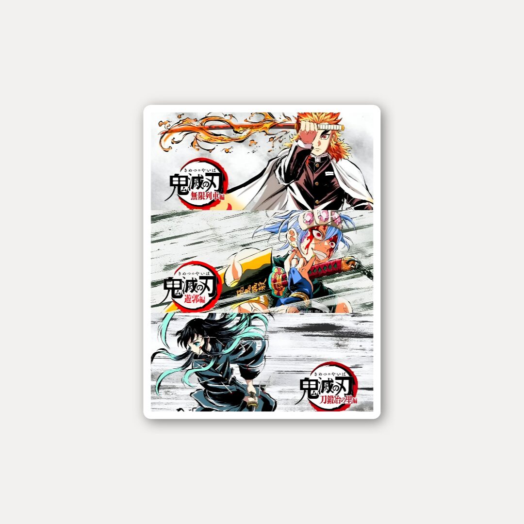 Demon Slayer Hashira Arc Sticker