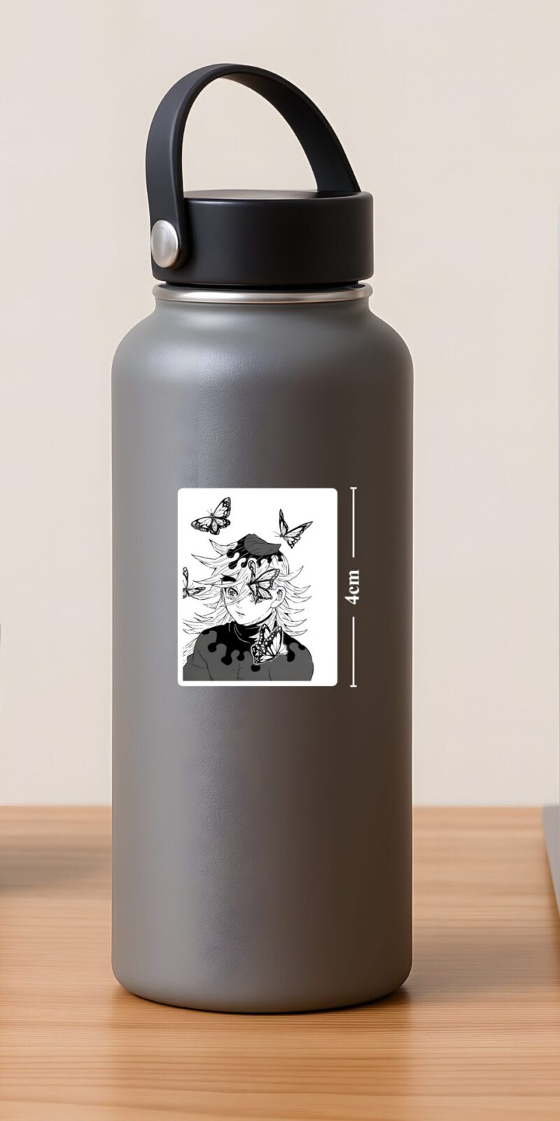 Douma-with-Butterflies-Sticker—Smiling-in-the-Silence-S-4-cm