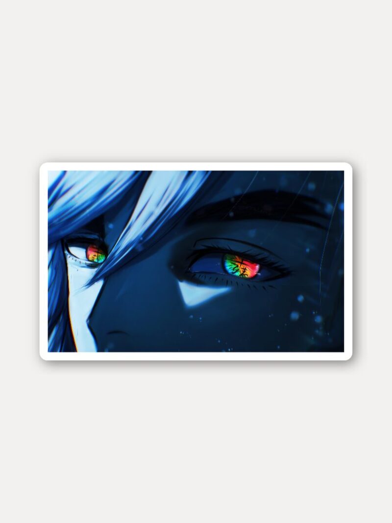 Doumas Eyes - Cold Rainbow Madness Sticker