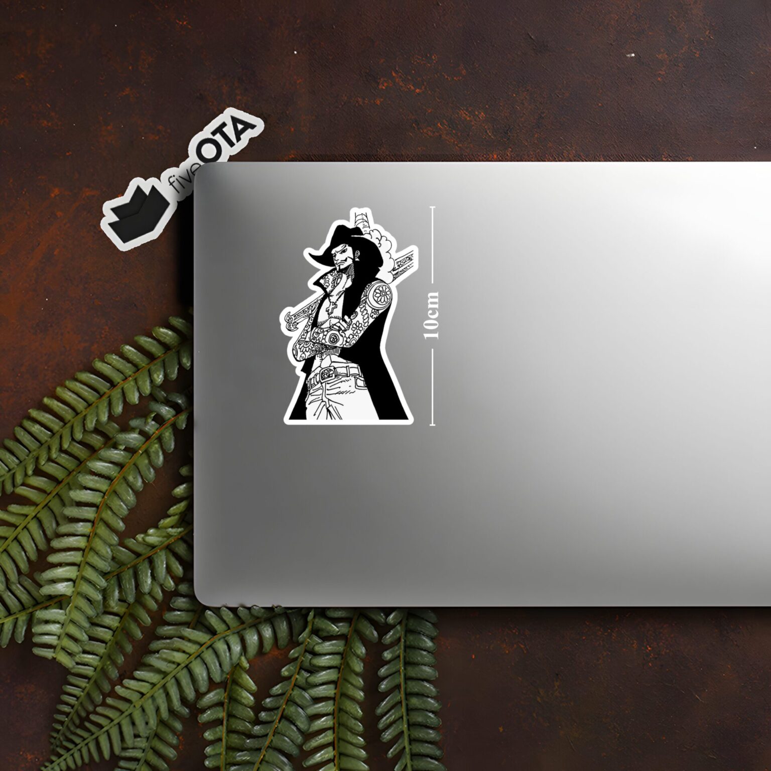 Dracule Mihawk One Piece Sticker