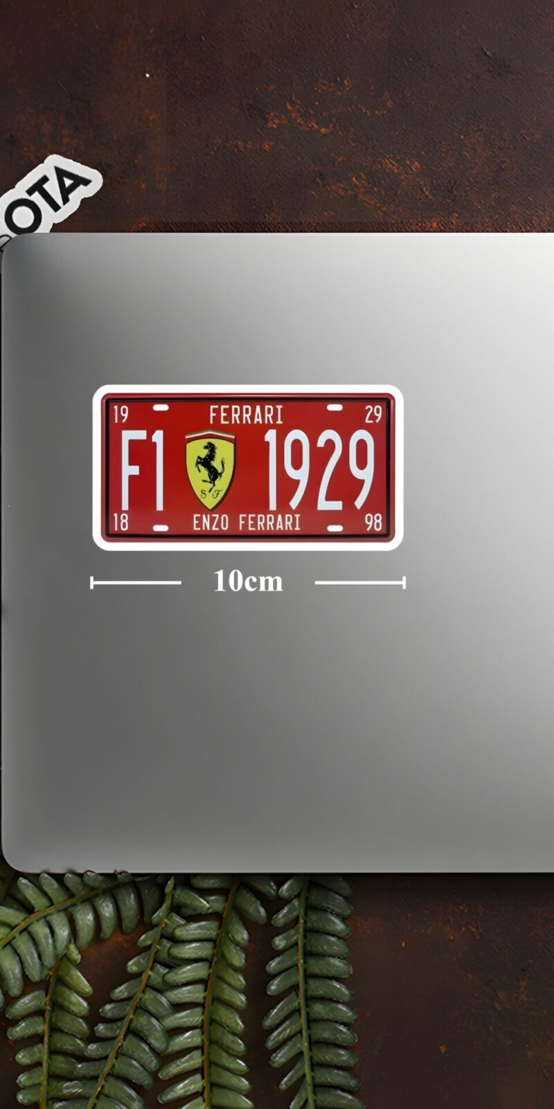 Ferrari-1929-Plate-Enzo-Tribute-L-10-cm