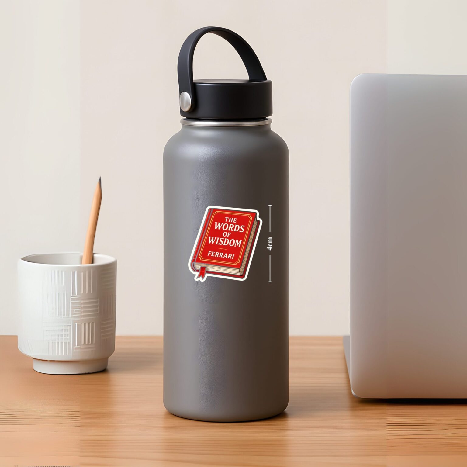 Ferrari Words of Wisdom Book - Meme Sticker