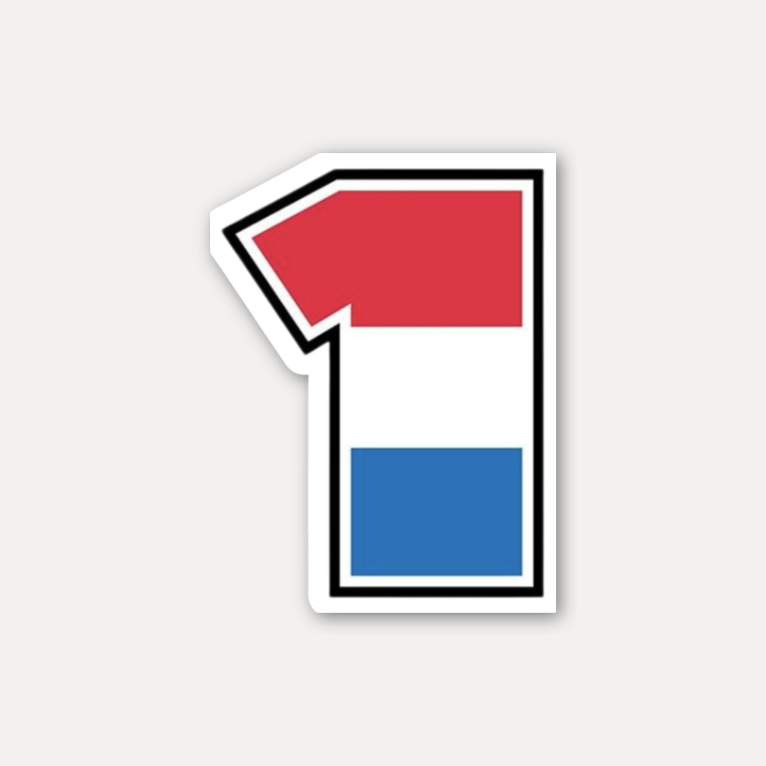 Flying Dutchman Number 1 Sticker