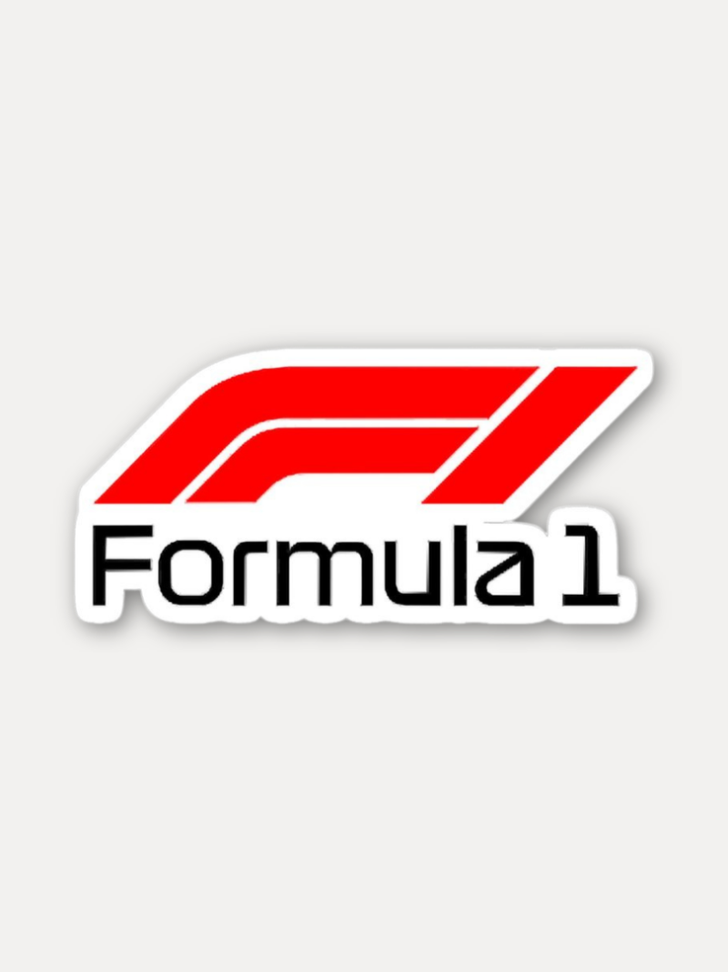 Formula One Official Logo Sticker