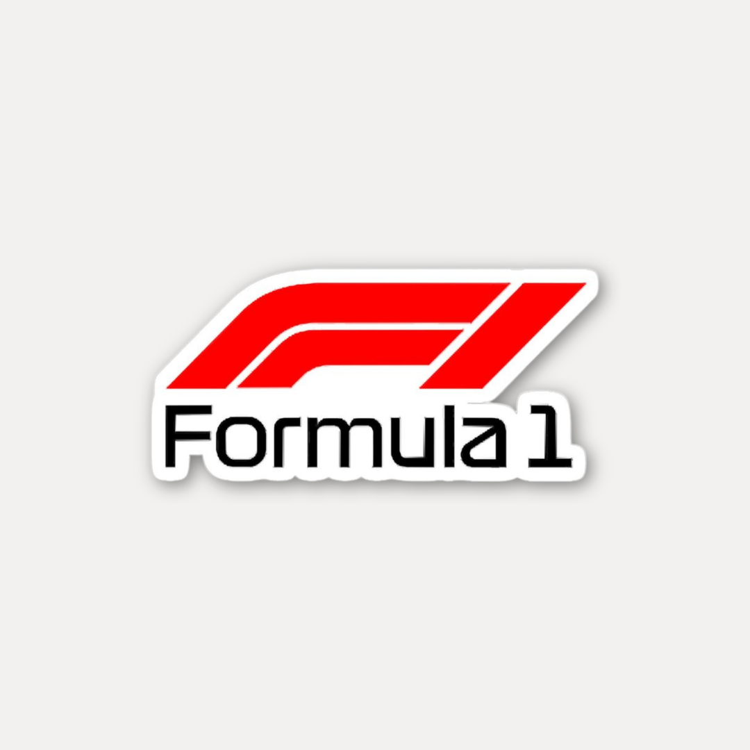 Formula One Official Logo Sticker