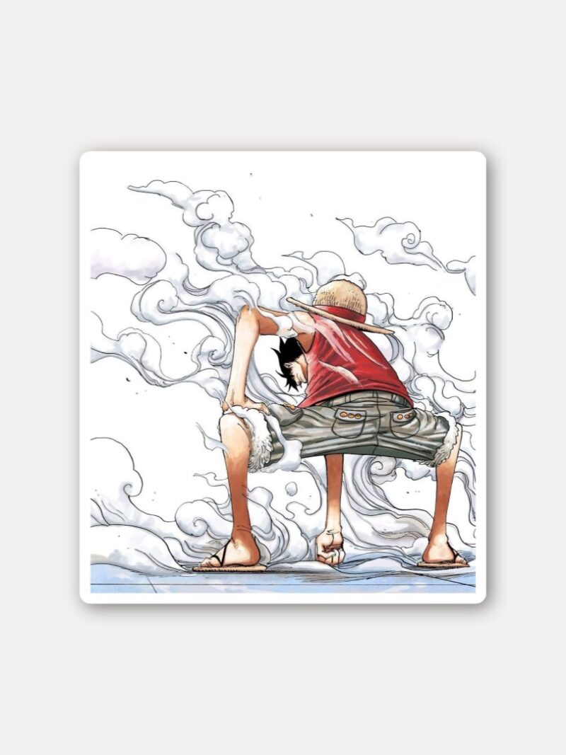 Gear Second Luffy One Piece Sticker