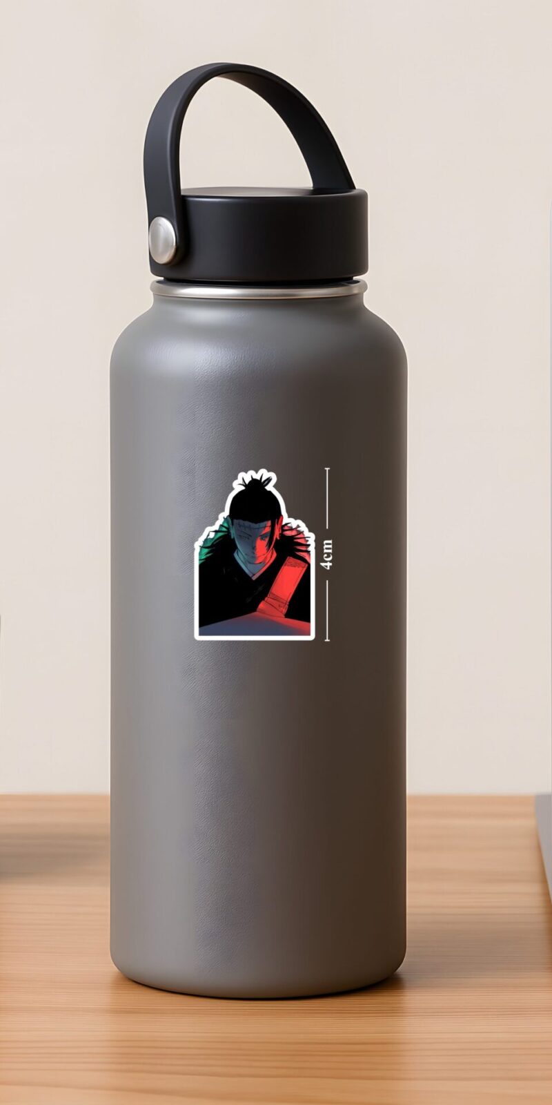 Add a dark touch with the Geto Suguru Jujutsu Kaisen Sticker. A striking anime vinyl design for laptops, bottles, and notebooks.