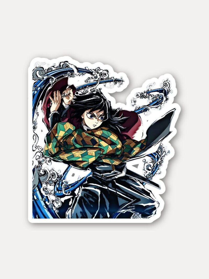 Giyu Tomioka Water Form Sticker