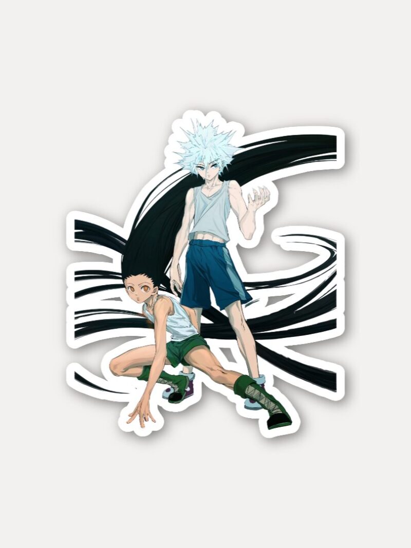 Gon and Killua Power Up Sticker