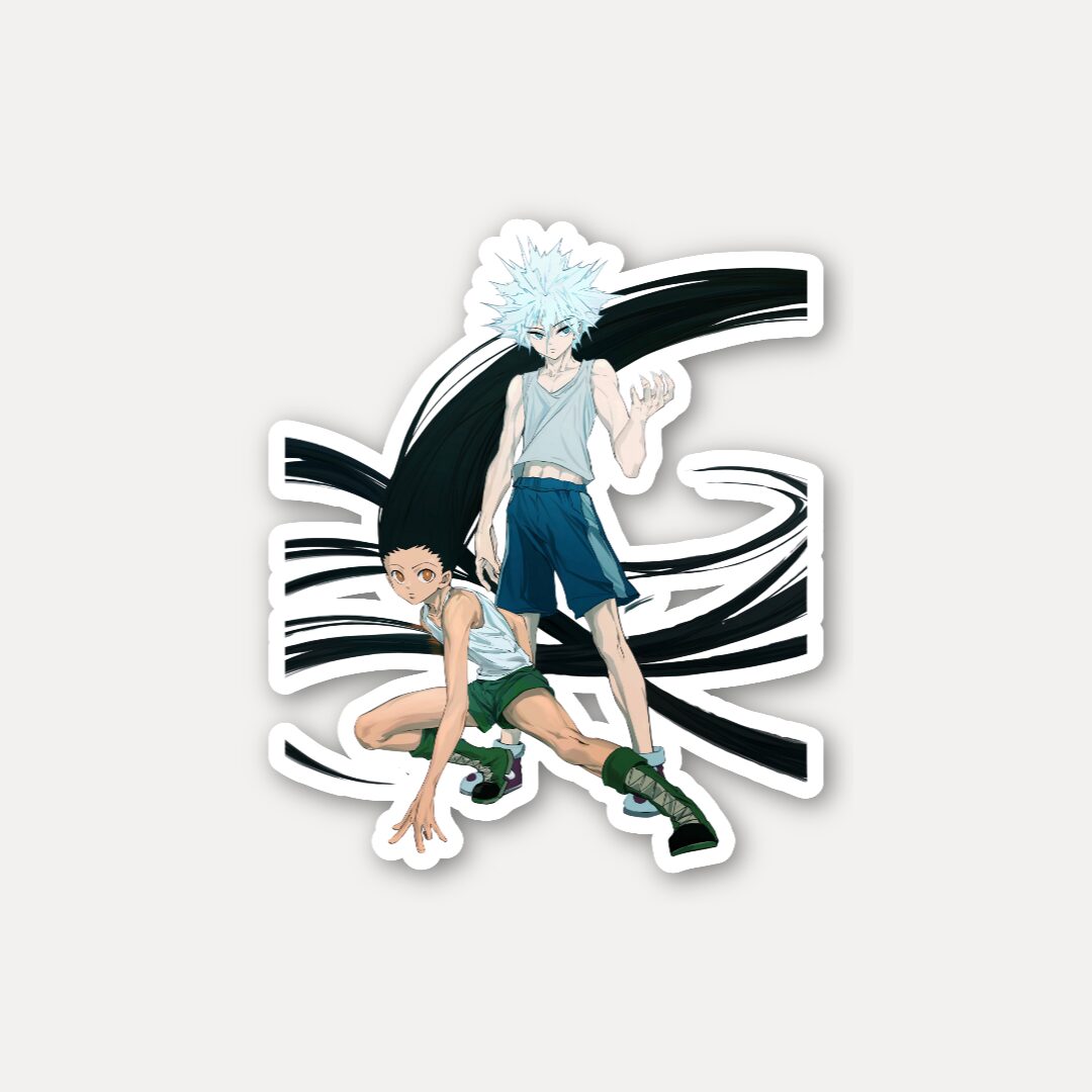Gon and Killua Power Up Sticker