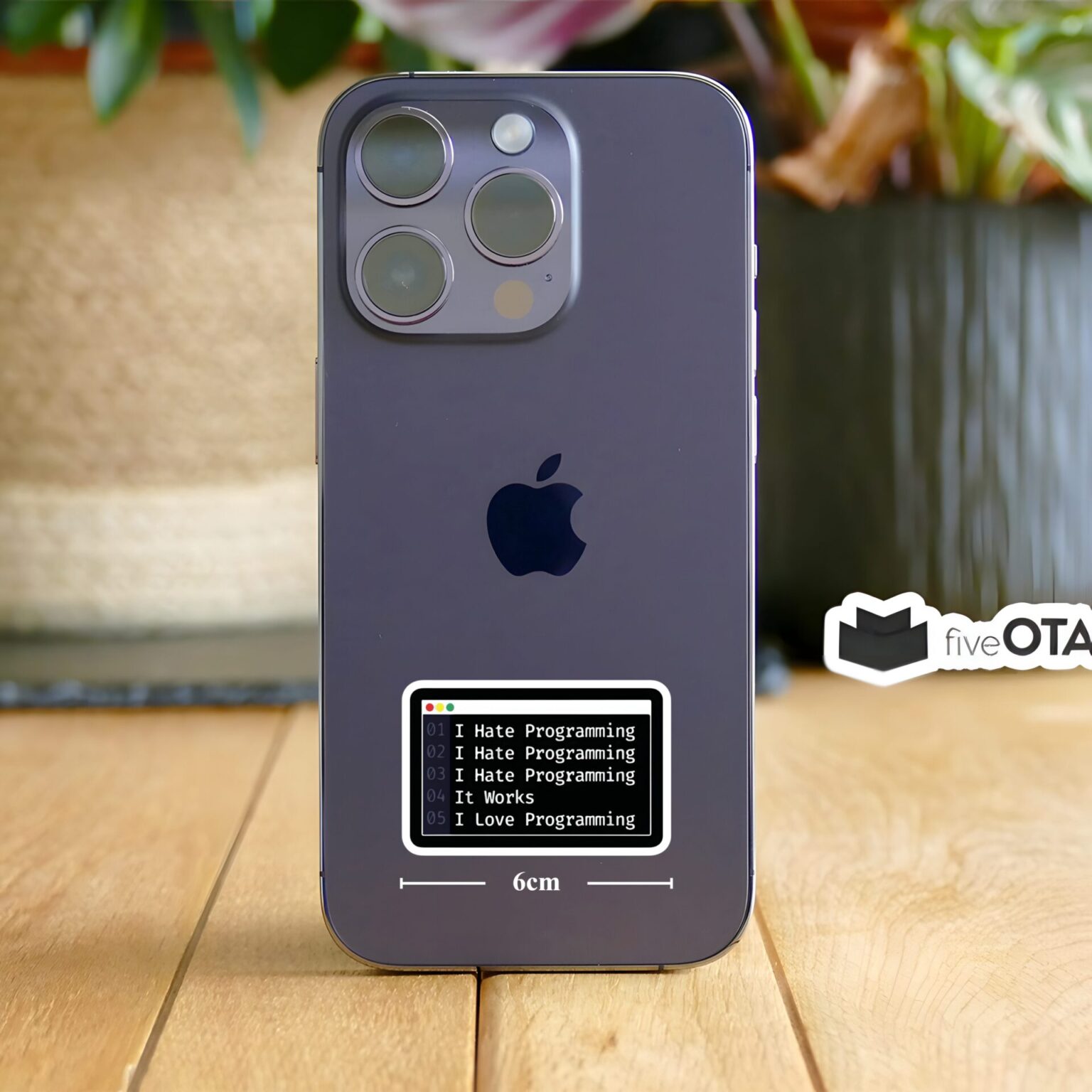 I Hate Programming I Love Programming Sticker