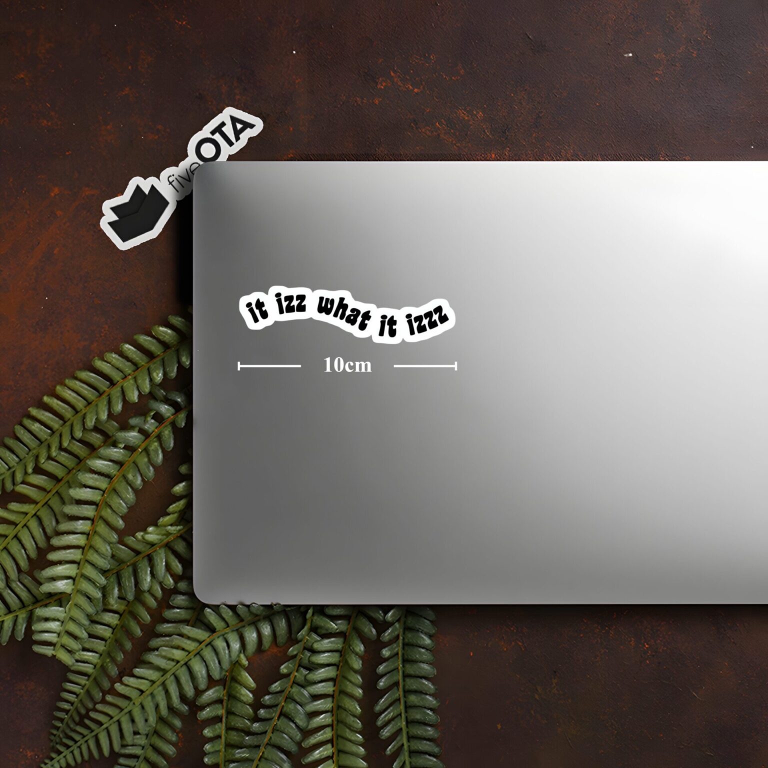 It Izz What It Izzz Sticker