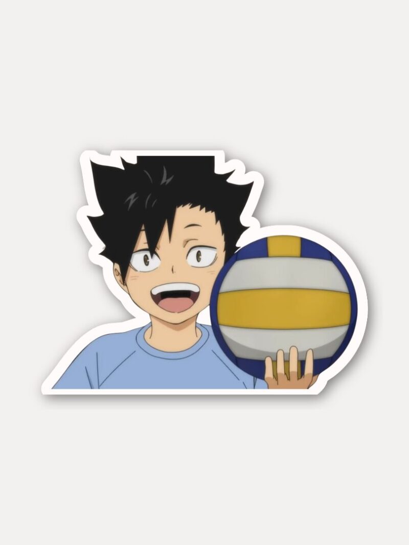 Kuroo Volleyball Smile Sticker Haikyuu