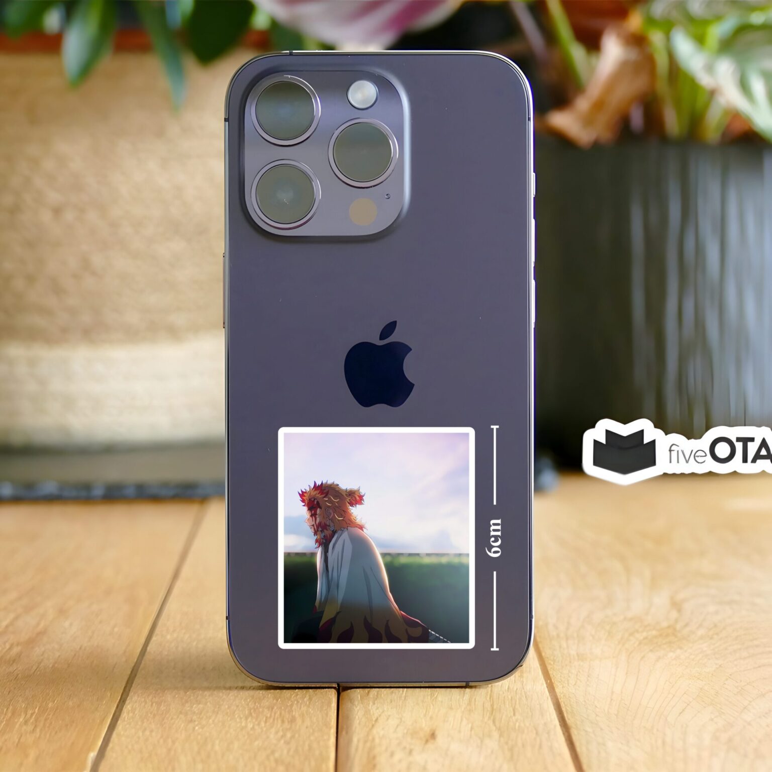 Kyojuro Rengoku Flame Hashira Sticker - Final Scene Demon Slayer Vinyl