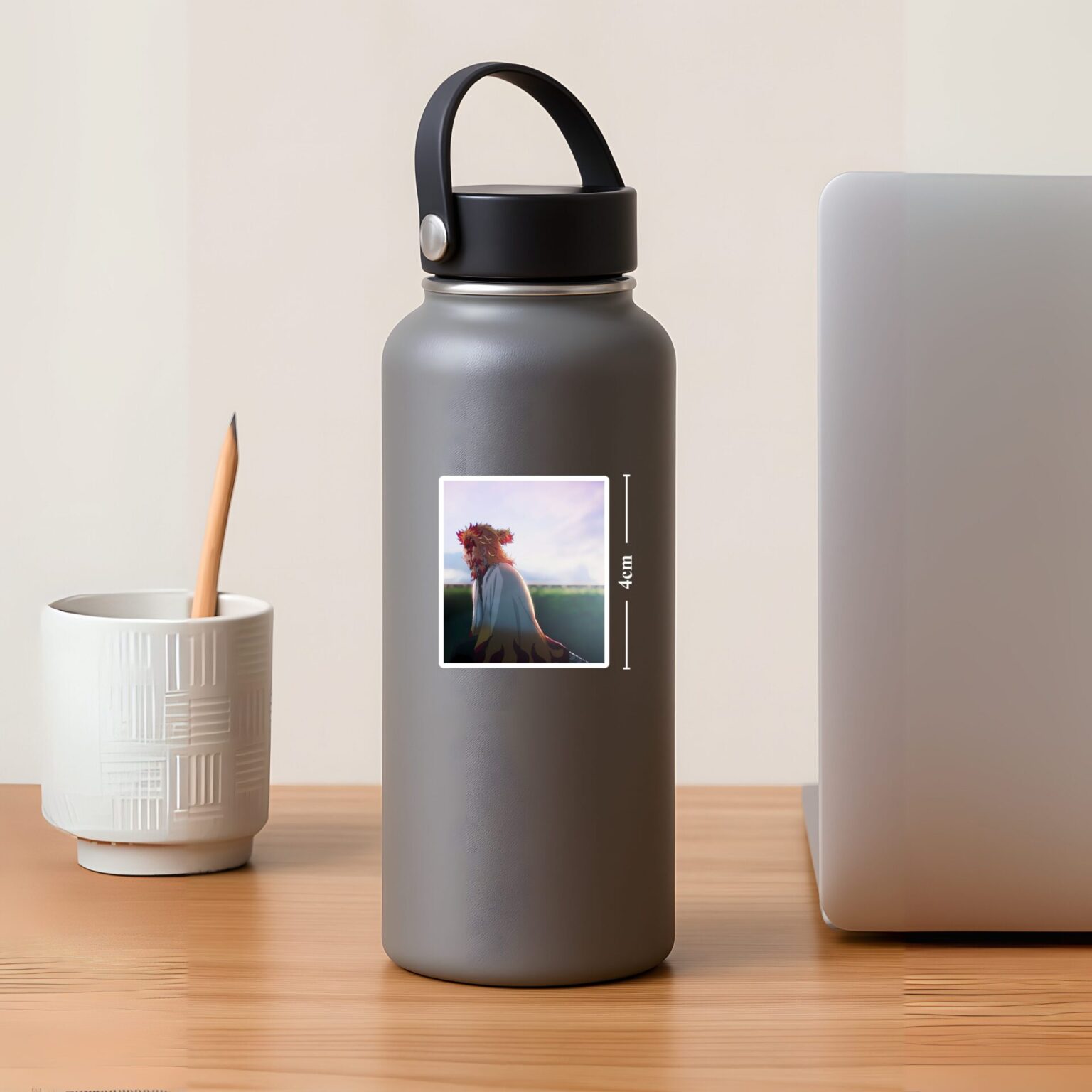 Kyojuro Rengoku Flame Hashira Sticker - Final Scene Demon Slayer Vinyl