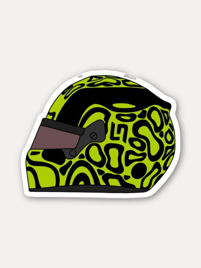 Lando Norris Helmet 2024 Sticker