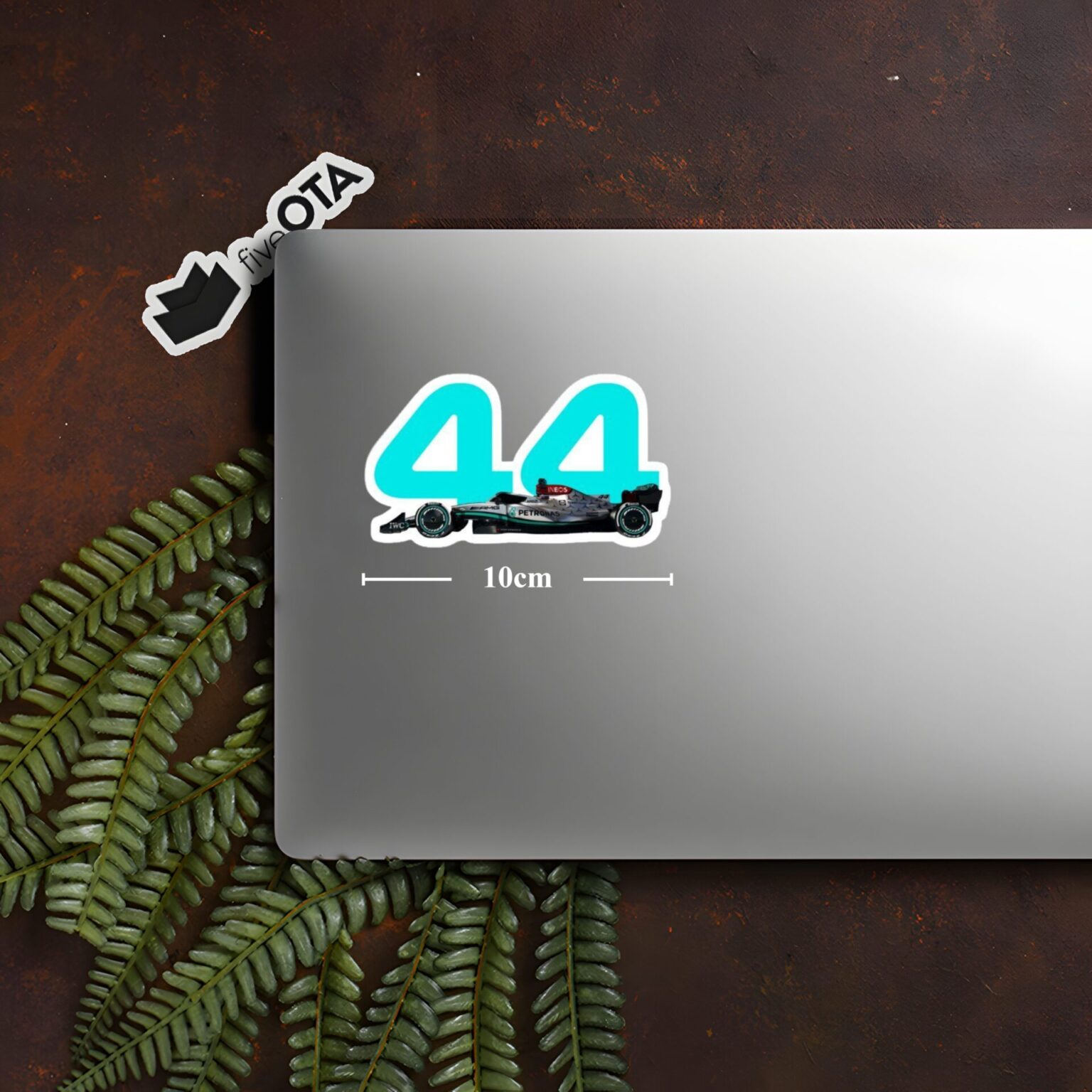 Lewis Hamilton 44 Car Sticker