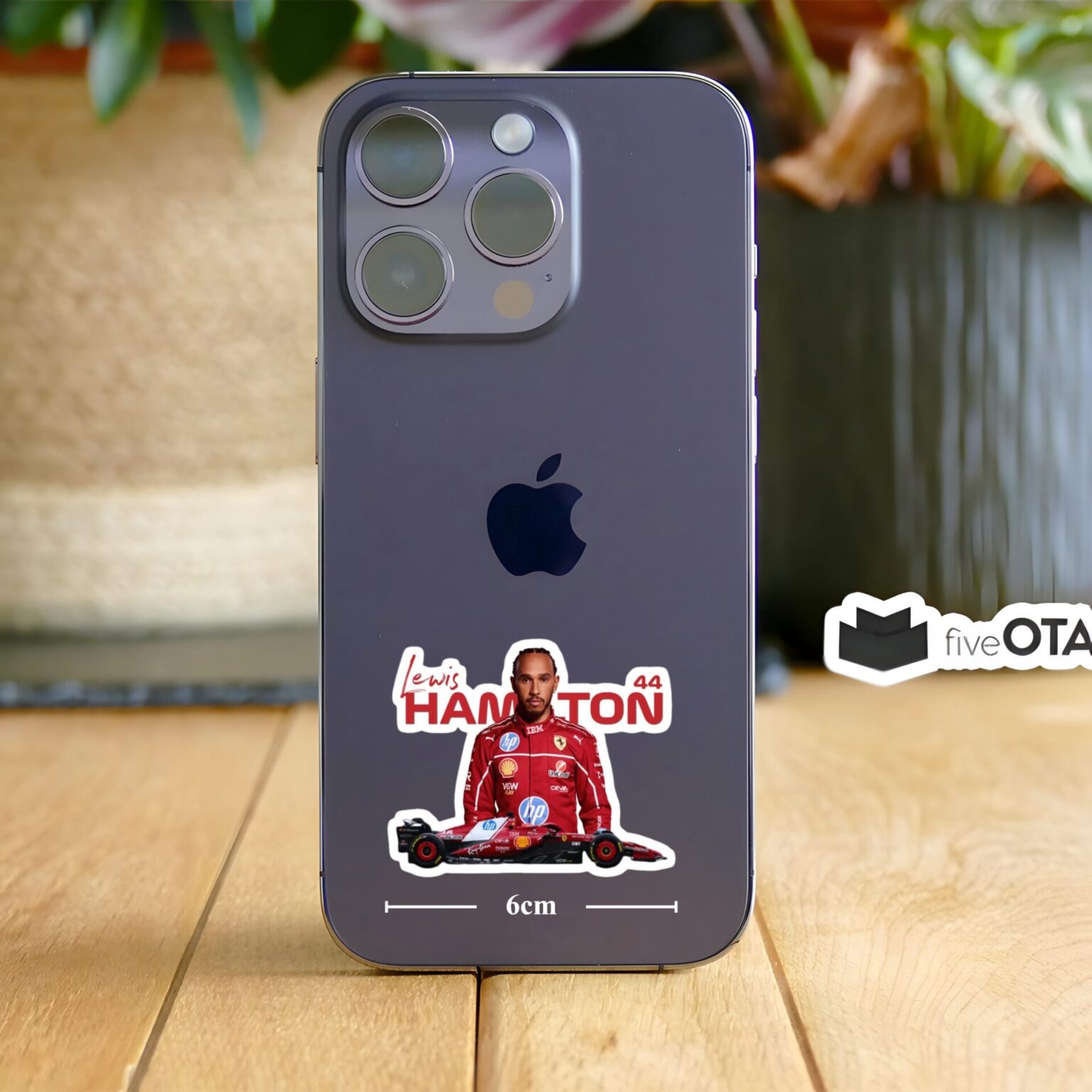 Lewis Hamilton 7-Time Champ Sticker