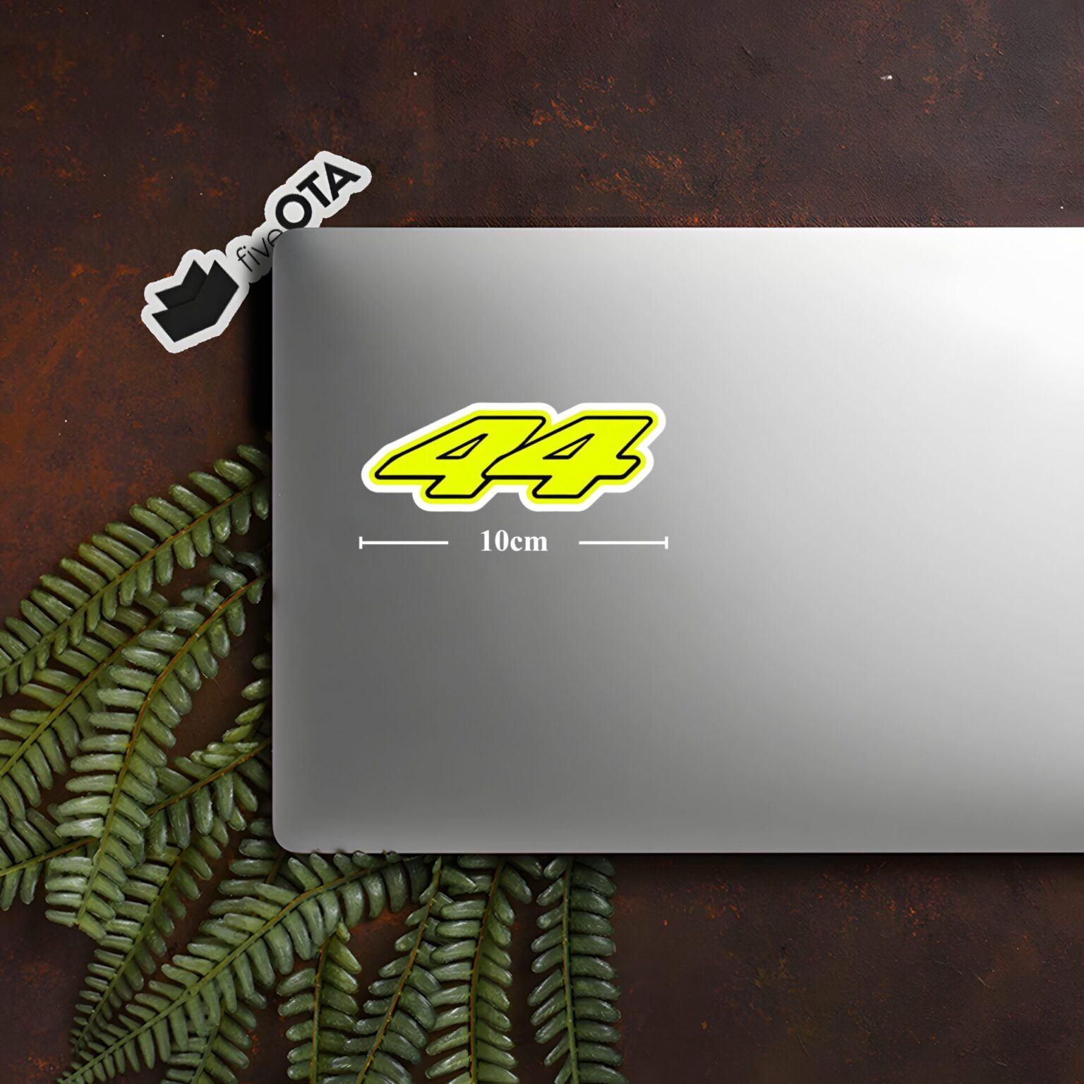 Lewis Hamilton Neon 44 Sticker