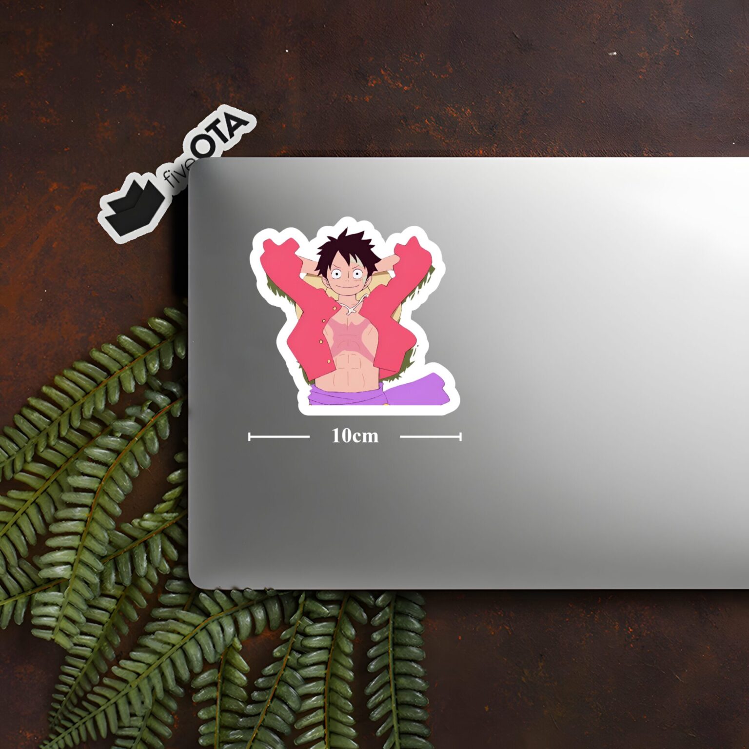 Luffy Chill Pose Sticker One Piece