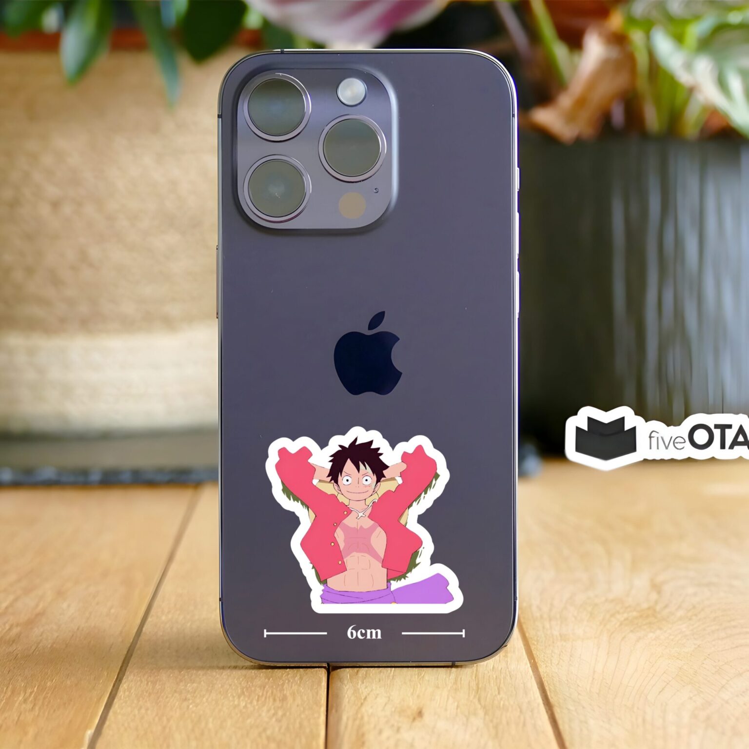 Luffy Chill Pose Sticker One Piece