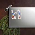 Luffy and Nami One Piece Sticker