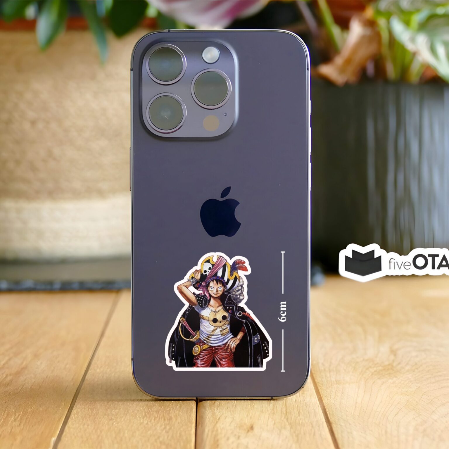 Luffy Pirate Captain Pose Sticker One Piece